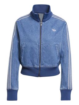 adidas Originals - DENIM FB TT Women Blue Solid Jacket