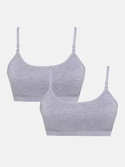 Sillysally - Girls Padded Bra (Pack of 2)