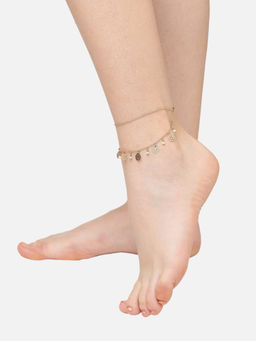 Twenty Dresses by Nykaa Fashion - Living The Charming Life Anklet