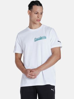 Puma - Ferrari Race Graphic Mens White T-shirt