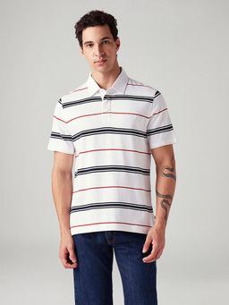 Levi's - Men's Striped Regular Fit Polo T-Shirt