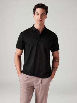 Levi's - Men's Solid Slim Fit Polo T-Shirt