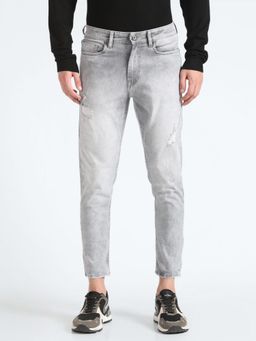 Flying Machine - Mankle Distressed Jeans