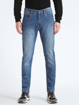 Flying Machine - Stone Wash Slash Jeans