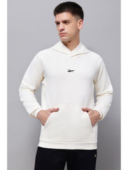 Reebok - Men Cream Hoodie