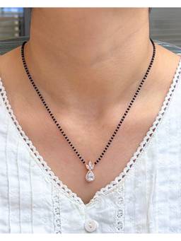 Zeraki Jewels - Ahira Full Black Beads Mangalsutran