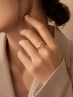 Zeraki Jewels - Blossom Adjustable Ring
