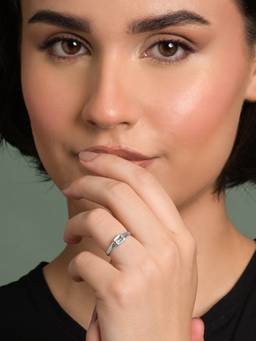 CLARA - 925 Sterling Silver Adjustable Zorven Ring Gift For Women And Girls