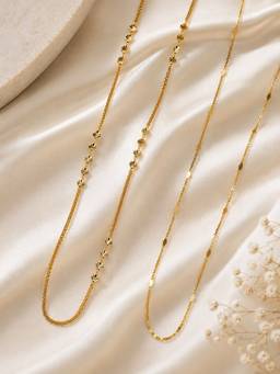 Zeraki Jewels - Fia And Radiance Chain (Pack Of 2)