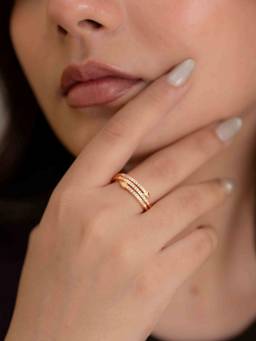 Zeraki Jewels - Heart Light Adjustable Ring