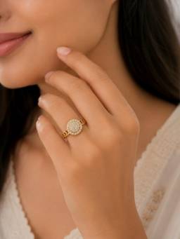 Zeraki Jewels - Iris Adjustable Ring