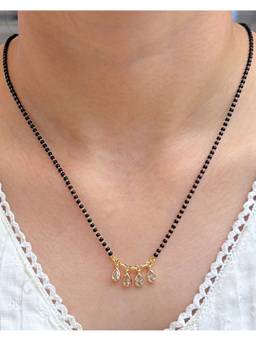 Zeraki Jewels - Meher Full Black Beads Mangalsutra