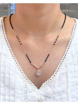 Zeraki Jewels - Pragya Mangalsutra Rose Gold