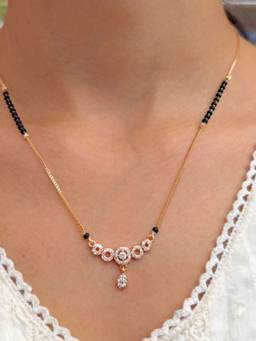 Zeraki Jewels - Rihanna Mangalsutra Gold 2.0N