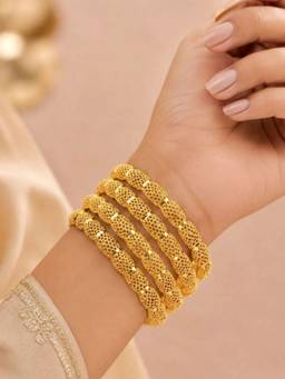 Zeraki Jewels - Saroj Bangle (Pack Of 4)