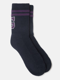 GANT - Boys Blue Patterned Ankle Length Socks (Pack of 1)