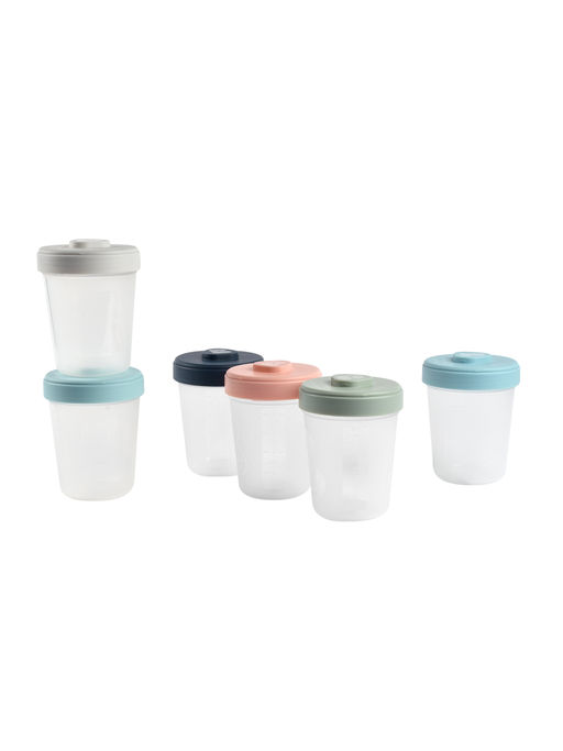 Beaba Toddler Food Storage Set, 6 Pcs, 250ml