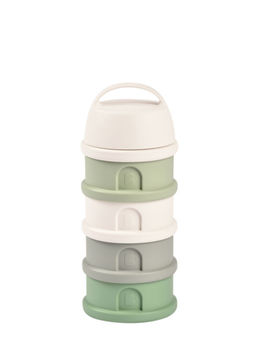Beaba - Stacked Formula Container, Cotton & Sage Green