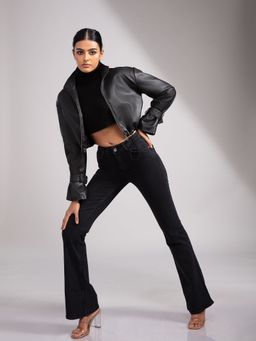 Twenty Dresses by Nykaa Fashion - Always So Chic Leather Jacket