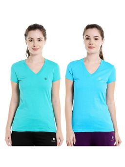 Bodycare - Bodyactive Pack Of 2 Women'S Tshirt - Multi-Color