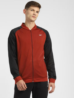 Reebok - Hustle Tracktop Red Training Track Top Jackets