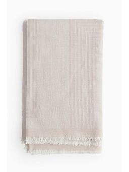 H&M - Women Beige Wool-Blend Scarf