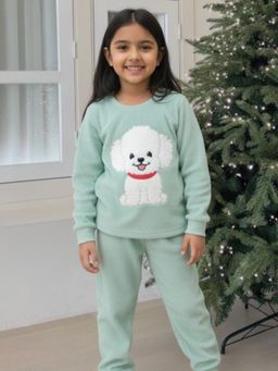 Napchief - Boys, Girls Fluffy Dog Pajama Set