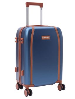 FUR JADEN - Wayfarer PC With TSA Lock Luggage Bag - Cobalt Navy Blue