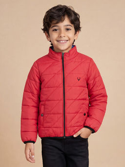 Allen Solly - Boys Red Regular Fit Jacket