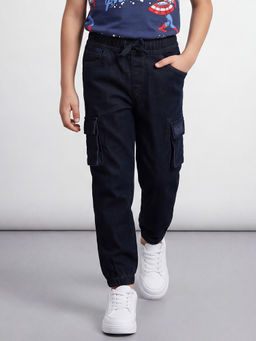 Allen Solly - Boys Navy Regular Fit Jeans