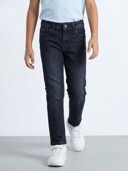 Allen Solly - Boys Light Blue Slim Fit Jeans