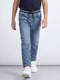 Allen Solly - Boys Blue Regular Fit Jeans
