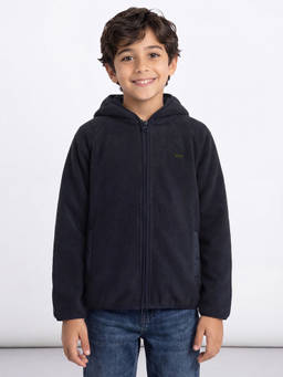 Allen Solly - Boys Navy Solid Jacket