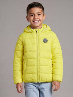 Allen Solly - Boys Yellow Solid Jacket