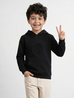 Allen Solly - Boys Beige Solid Sweatshirt