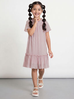 Allen Solly - Pink Polyester Regular Dress