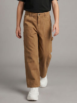 Allen Solly - Boys Brown Jeans