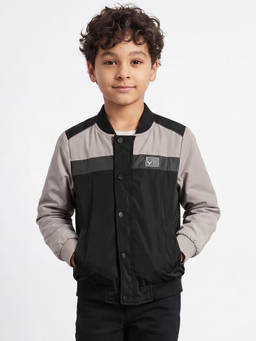 Allen Solly - Colorblock Patterned Regular Fit Jacket