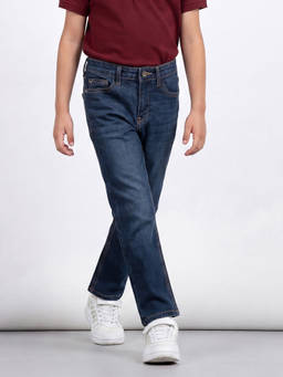Allen Solly - Boys Navy Regular Fit Jeans