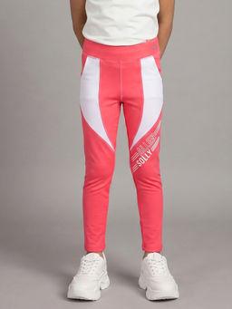 Allen Solly Junior - Girls Pink Patterned Leggings