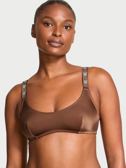 Victoria's Secret - Brown Very Sexy Shine Strap Scoop T-shirt Bra