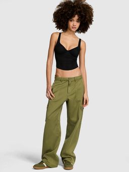 Victoria's Secret - Black Wink Lace Corset Bralette