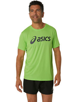 ASICS - Silver Men Green T-Shirt