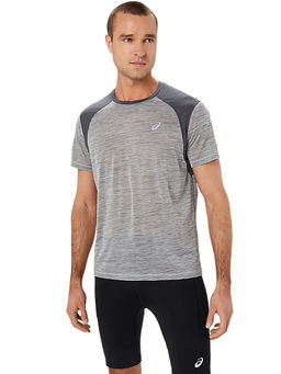 ASICS - Road Ss Men Grey T-Shirt