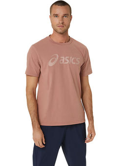ASICS - Graphic Men Brown T-Shirt