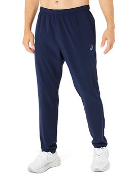 ASICS - Spiral Embroidery Woven Men Blue Sweatpants