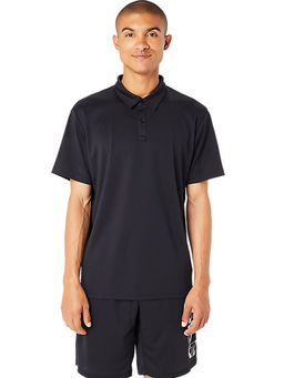 ASICS - Hex Dry Men Black Polo T-Shirt