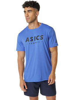 ASICS - Court Tennis Graphic Men Blue T-Shirt
