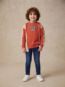 DDOUDDOU - Winter Casual Wear Full Sleeves Boy's Sweatshirt