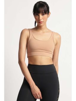 Reebok - Beige Women Sports Bra